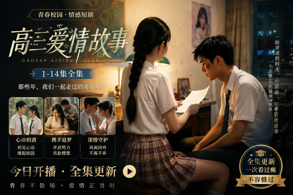 《高三爱情故事》蓝光修复中字版在线观看 - 未删减全集高清零卡顿 - 阿里云盘百度网盘资源直链 - 全程高能无尿点